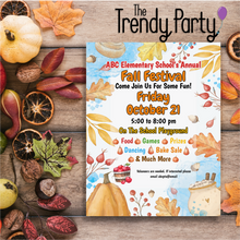 Load image into Gallery viewer, Fall Festival Flyer
