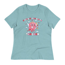 Load image into Gallery viewer, Cupid&#39;s Favorite Teacher Women&#39;s Relaxed T-Shirt
