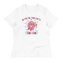 Load image into Gallery viewer, Cupid&#39;s Favorite Teacher Women&#39;s Relaxed T-Shirt
