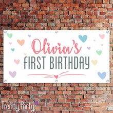 Load image into Gallery viewer, Sweetheart Birthday Banner
